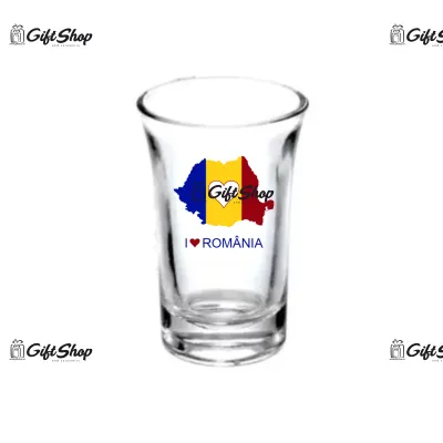 I love romania harta, set 6 pahare shout, model 59bs